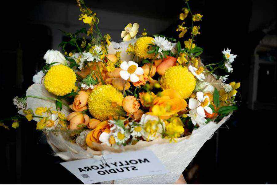 Bright birthday bouquet