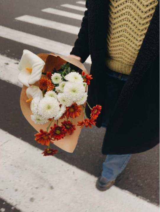 Romantic birthday bouquet